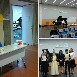 ピティナ厚木ステップ　継続は力なり！５回継続表彰いただきました。